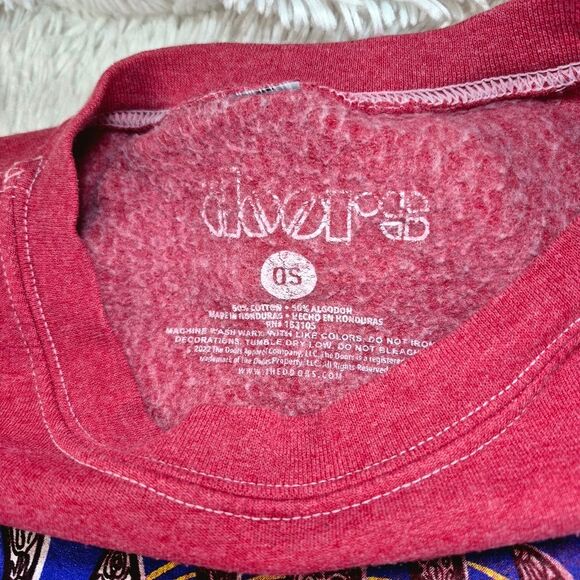 The Doors Oversized Graphic Sweatshirt Sacramento Memorial Auditorium Crewneck - Picture 10 of 10